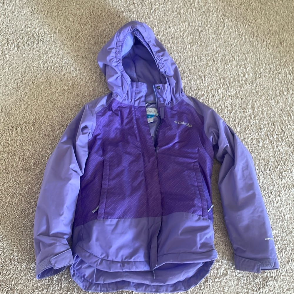 Columbia girls Omni heat ski jacket